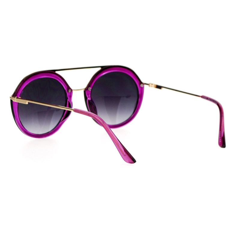 SA106 Women's Retro Oversize Rimless Sunglasses