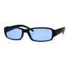 Classic Pimp Pop Color Lens Plastic Rectangular Sunglasses