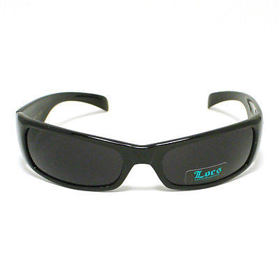 LOCS Sunglasses Gangster Cholo Style Dark BLACK New