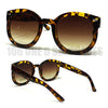 Retro Style Round Circle Sunglasses Oversized Thick Horn  New
