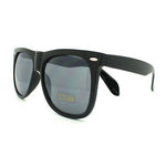 Thick Frame Horn Rimmed Oversized Retro Sunglasses BLACK New