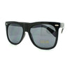 Thick Frame Horn Rimmed Oversized Retro Sunglasses BLACK New