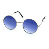 Dopy Hippie Color Lens Round Circle Lens Metal Rim Sunglasses