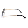Unique Hot Rod Flame Shape Mirror Lens Cat Eye Funky Sunglasses