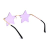 Star Shape Hippie Pop Color Lens Sunglasses