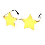 Star Shape Hippie Pop Color Lens Sunglasses