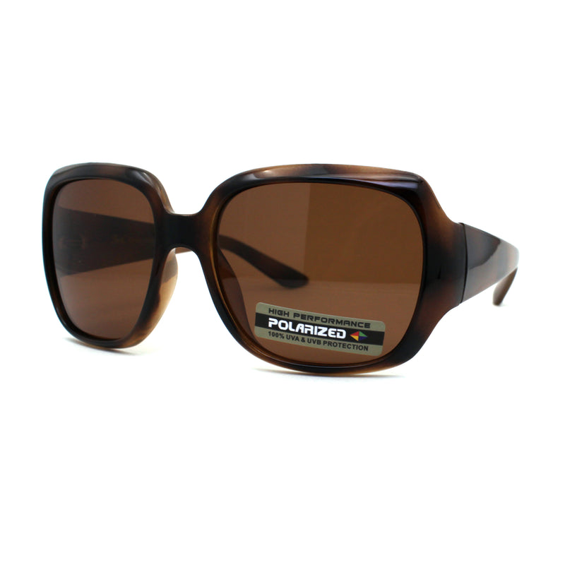 Polarized Womens Classic 90s Rectangular Butterfly Fashion Sunglasses
