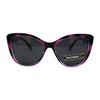 Polarized Womens Classic 90s Large Cat Eye Plastic Fashion Sunglasses