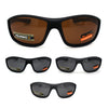 Xloop Polarized Mens Classic 90s Warp Around Sport Plastic Sunglasses