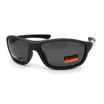 Xloop Polarized Mens Classic 90s Warp Around Sport Plastic Sunglasses