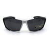 Xloop Polarized Mens Aerodynamic Warp Around Sport Sunglasses