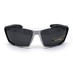 Xloop Polarized Mens Aerodynamic Warp Around Sport Sunglasses