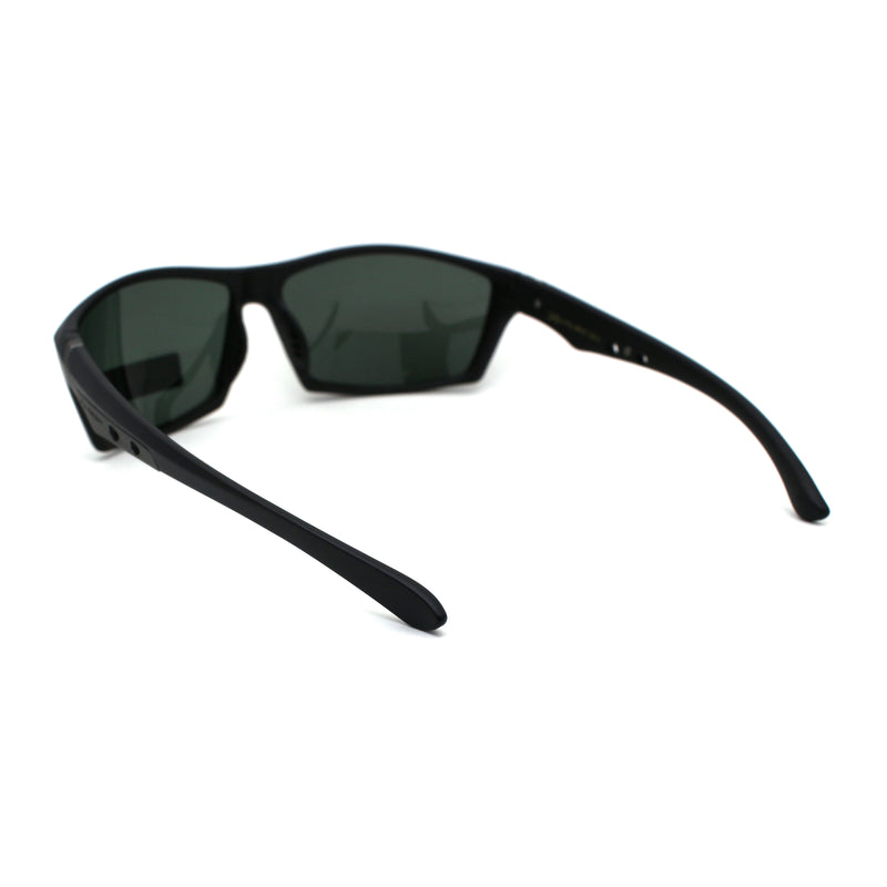 Xloop Polarized Mens Aerodynamic Warp Around Sport Sunglasses