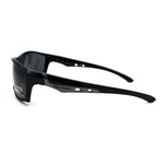 Xloop Polarized Mens Aerodynamic Warp Around Sport Sunglasses