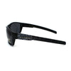 Xloop Polarized Mens Classic Biker Style Rectangle Sport Plastic Sunglasses