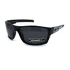 Xloop Polarized Mens Classic Biker Style Rectangle Sport Plastic Sunglasses