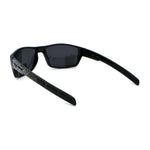 Xloop Polarized Mens Classic Biker Style Rectangle Sport Plastic Sunglasses