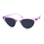 Womens Elegant 20s Gothic Cat Eye Mod Sunglasses