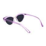 Womens Elegant 20s Gothic Cat Eye Mod Sunglasses