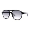 Mens Thin Plastic Racer Officer Style Hipster Sunglasses