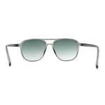 Mens Thin Plastic Racer Officer Style Hipster Sunglasses