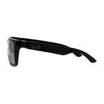 Locs Colored Reflective Black Rectangular Gangster Hardcore Sunglasses