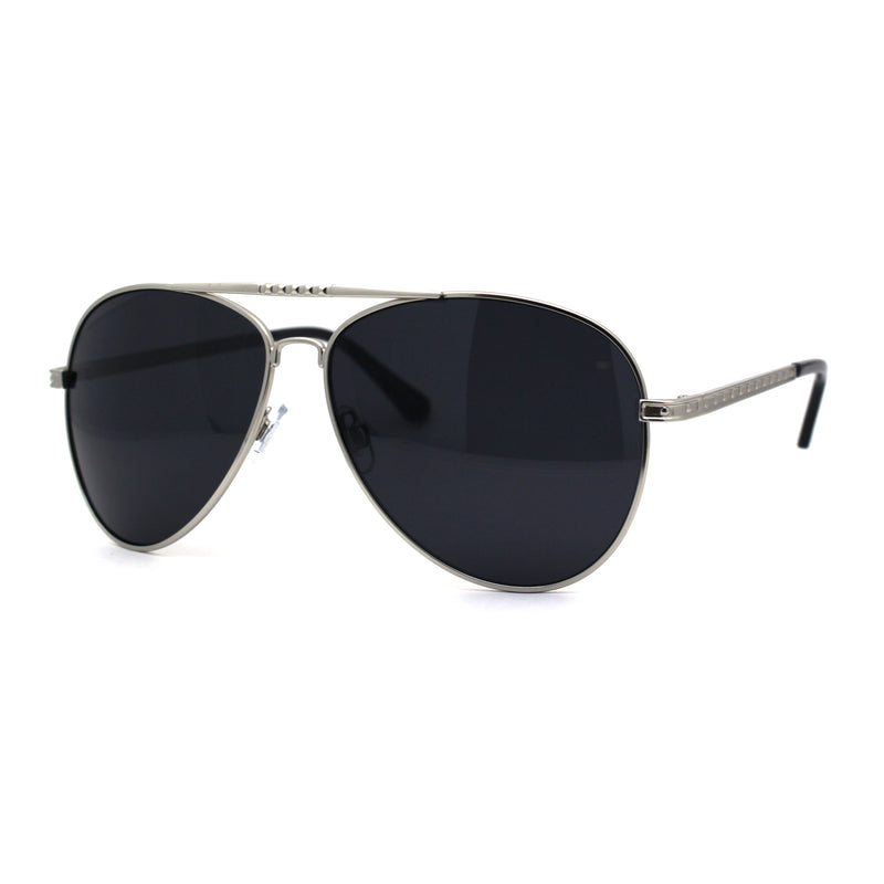 Mens Classic Officer Cop Metal Rim Fashion Sunglasses