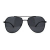 Mens Polarized Classic Air Force Pilot Officer Metal Sunglasses