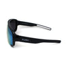 Kush Mens Exposed Mirror Lens Racer Shield Plastic Sunglasses