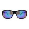 Locs Mens Color Mirror Color Smoke Arm Sport Sunglasses