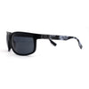 Locs Mens Color Mirror Color Smoke Arm Sport Sunglasses