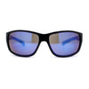 Locs Mens Color Mirror Wrap Rectangle Gangster Sport Sunglasses