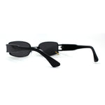 Pierced Loop Ring Lens 90s Retro Fashion Sunglasses