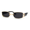 Pierced Loop Ring Lens 90s Retro Fashion Sunglasses