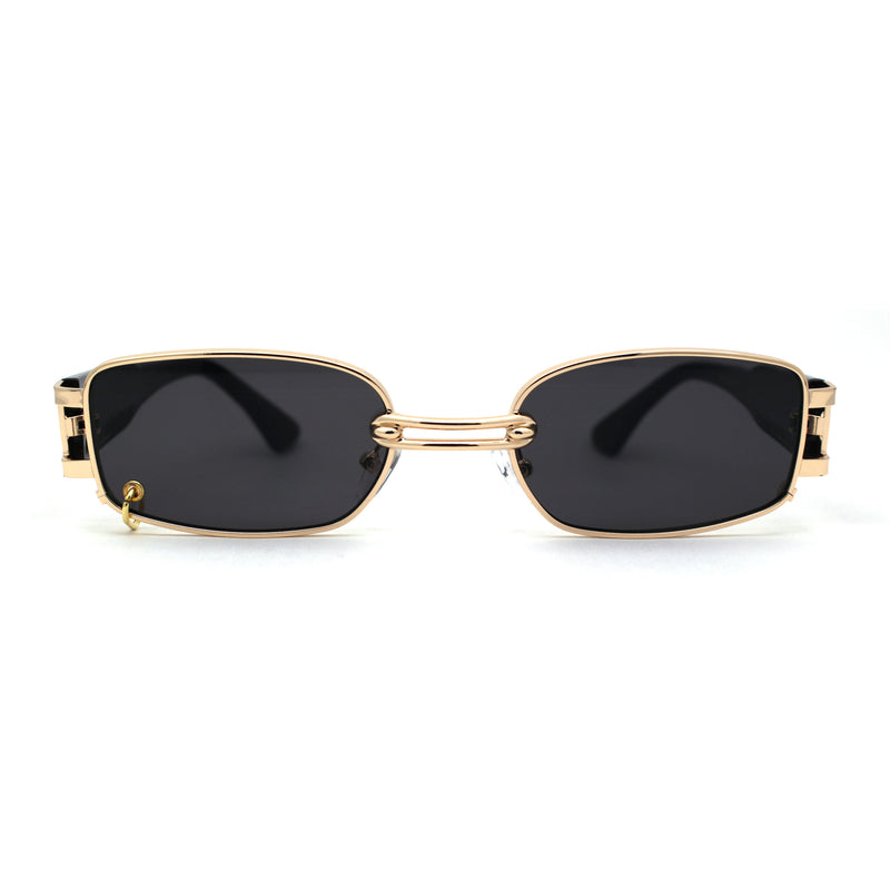 Pierced Loop Ring Lens 90s Retro Fashion Sunglasses