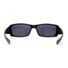 All Black Iconic Locs Square Rectangle Gangster Sunglasses