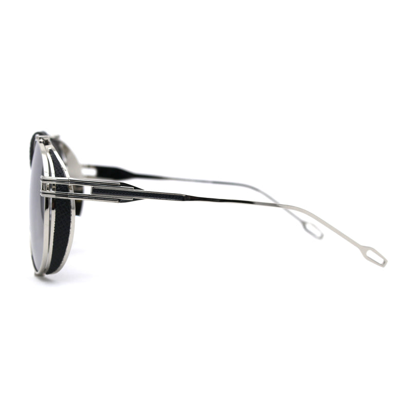 Unique Luxury Side Windbreak Visor Racer Officer Sunglasses