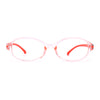 Kids Narrow Oval Plastic 100% Blue Light Flitering Computer Glasses