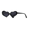 Retro Trendy Hippie Heart Shape Plastic Sunglasses