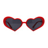 Retro Trendy Hippie Heart Shape Plastic Sunglasses