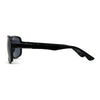 Mens Rectangular Plastic 90s Racer Sport Sunglasses