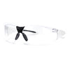 Mens ANSI Z87.1+ Sport Warp Around Safety Glasses