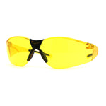 Mens ANSI Z87.1+ Sport Warp Around Safety Glasses