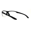 Mens ANSI Z87.1+ Baseball Style Half Rim Sport Safety Glasses