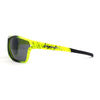 Xloop Mens Sport Wrap Around Rectangular Plastic Sunglasses