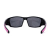 Mens Xloop Thick Temple Sport Biker Wrap Sunglasses