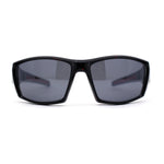 Mens Xloop Thick Temple Sport Biker Wrap Sunglasses