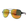 Mens Xloop 90s Classic Officer Cop Sport Rectangle Metal Sunglasses