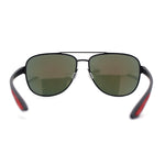 Mens Xloop 90s Classic Officer Cop Sport Rectangle Metal Sunglasses