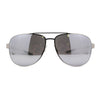 Mens Xloop 90s Classic Officer Cop Sport Rectangle Metal Sunglasses